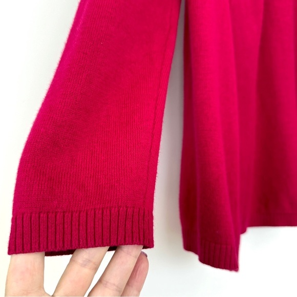 Talbots open cardigan in a cotton blend knit, straight cut, form fitting - Picture 4 of 11